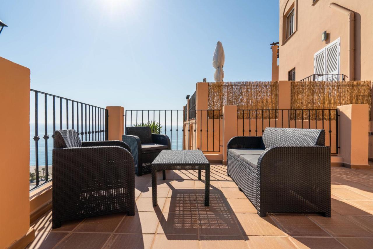 Chalet Con Vistas Al Mar Y Piscina Мохакар Экстерьер фото