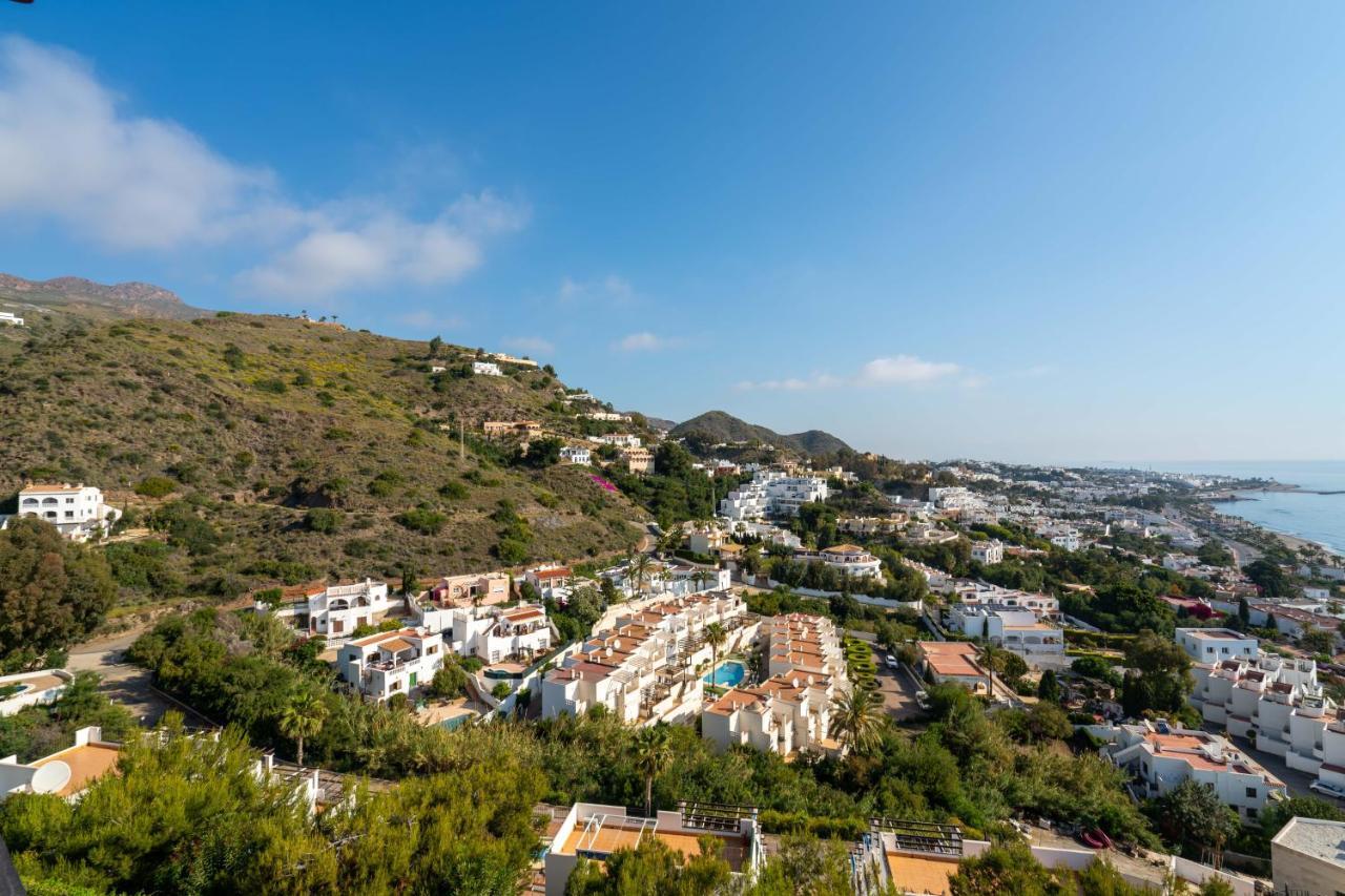 Chalet Con Vistas Al Mar Y Piscina Мохакар Экстерьер фото