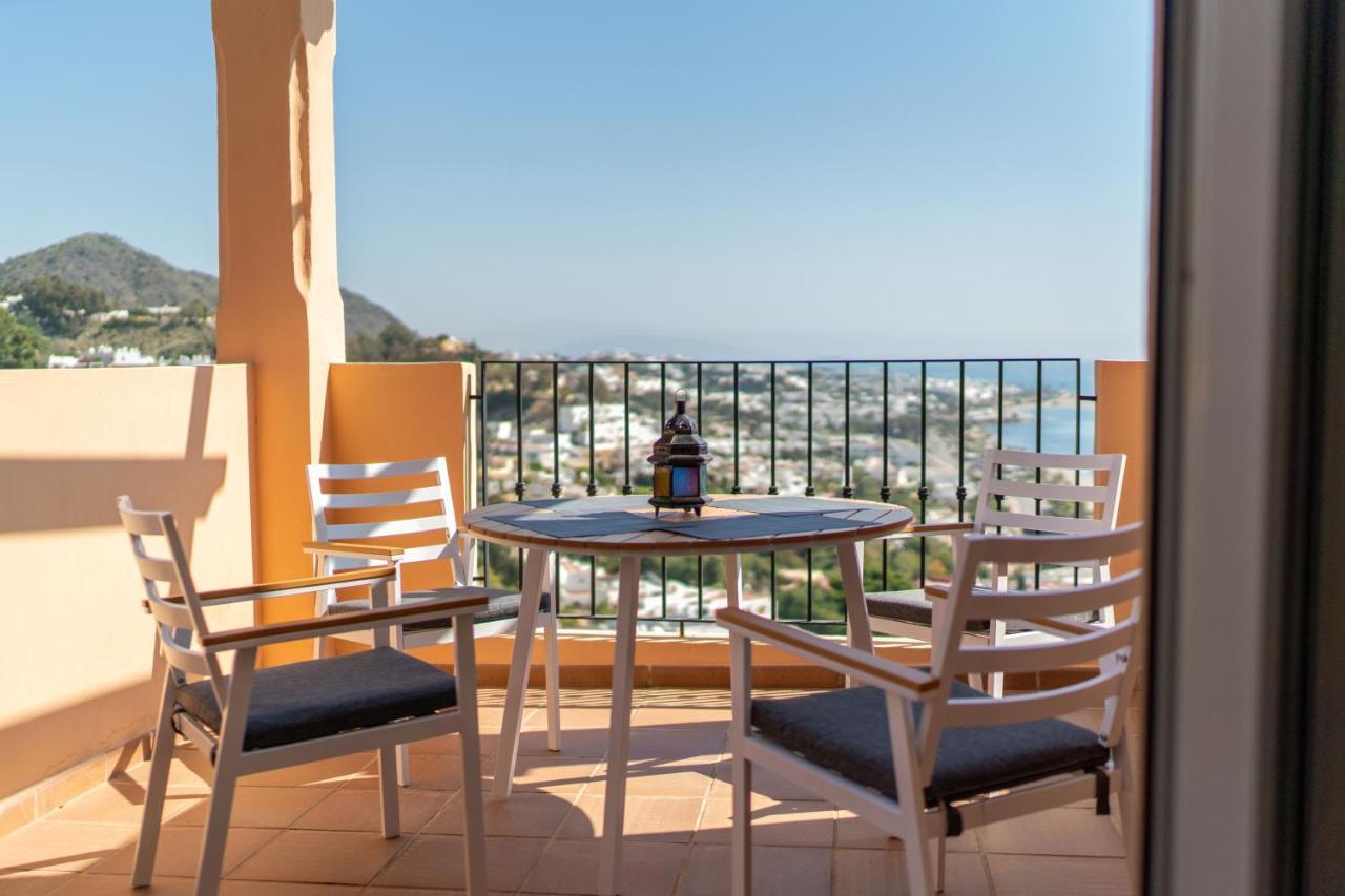 Chalet Con Vistas Al Mar Y Piscina Мохакар Экстерьер фото