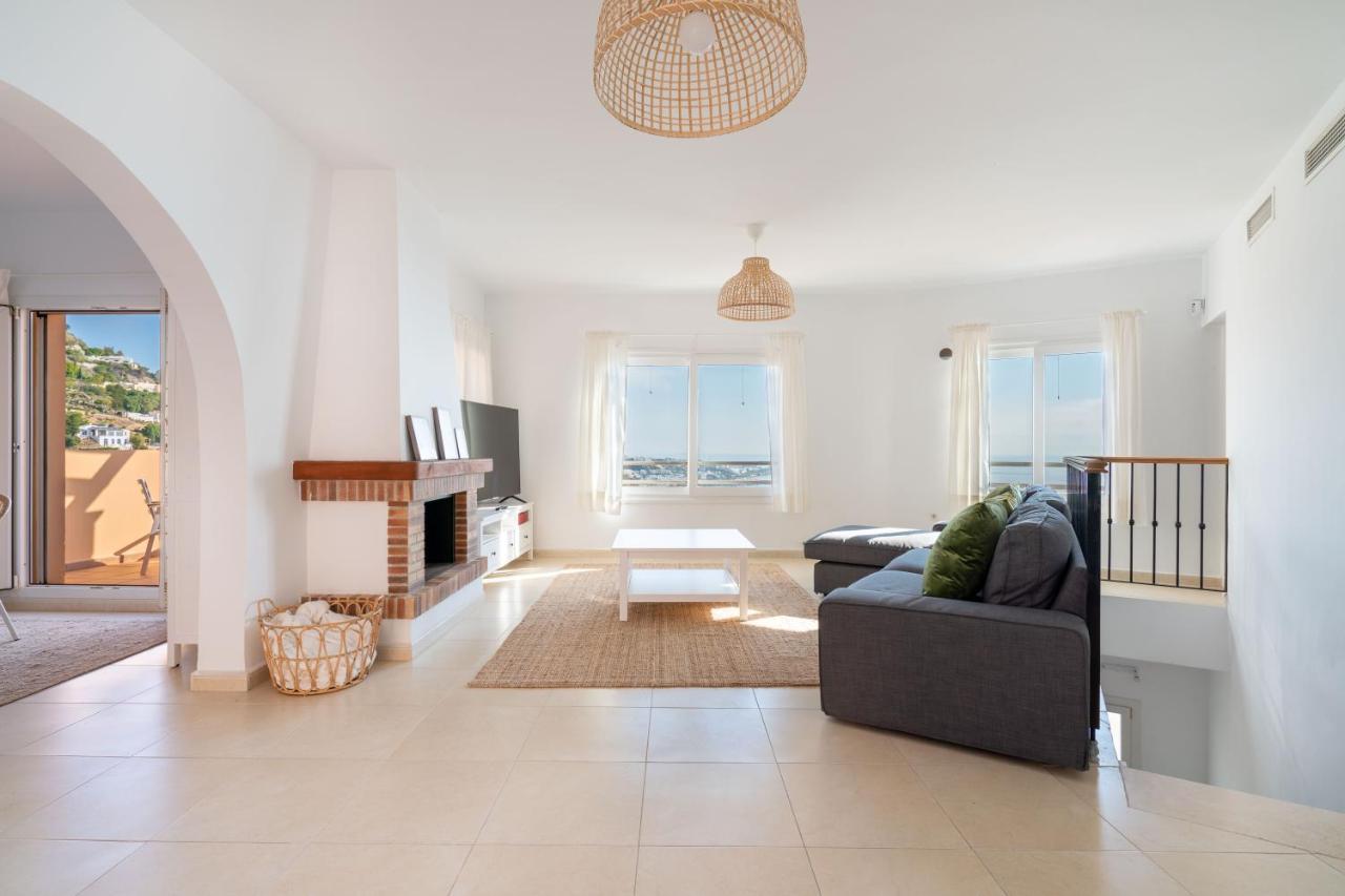 Chalet Con Vistas Al Mar Y Piscina Мохакар Экстерьер фото