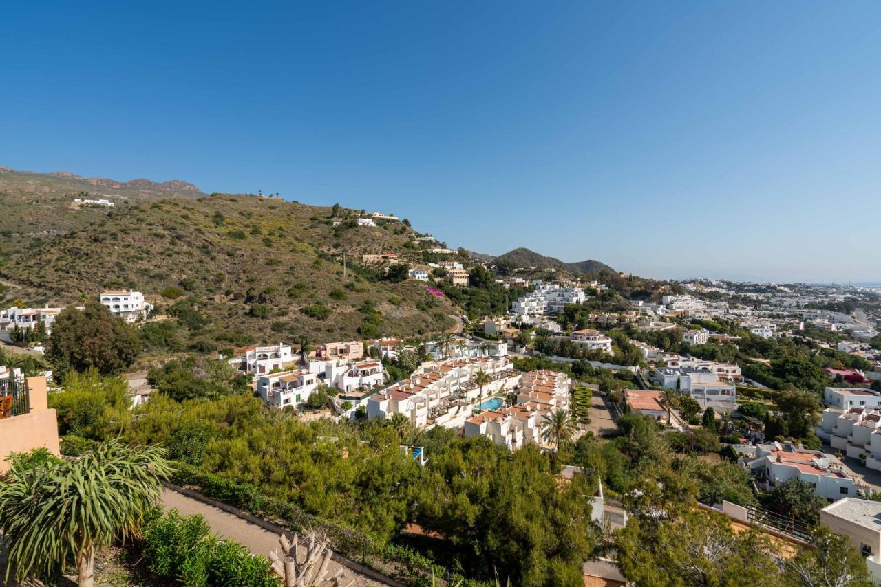 Chalet Con Vistas Al Mar Y Piscina Мохакар Экстерьер фото