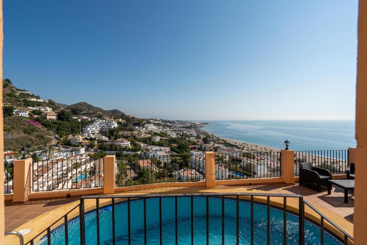 Chalet Con Vistas Al Mar Y Piscina Мохакар Экстерьер фото