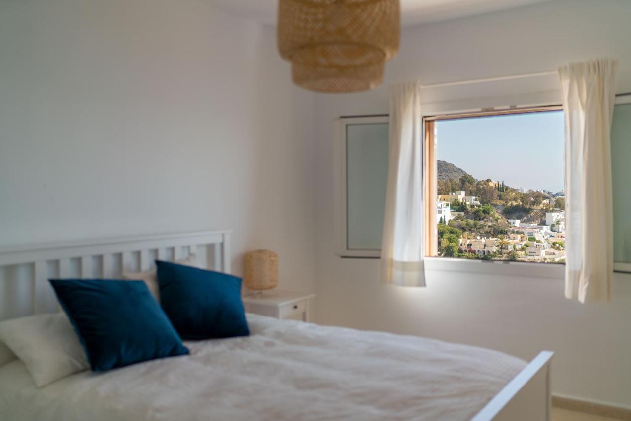 Chalet Con Vistas Al Mar Y Piscina Мохакар Экстерьер фото