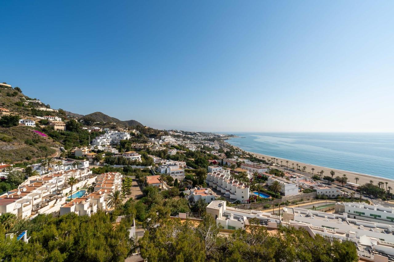 Chalet Con Vistas Al Mar Y Piscina Мохакар Экстерьер фото