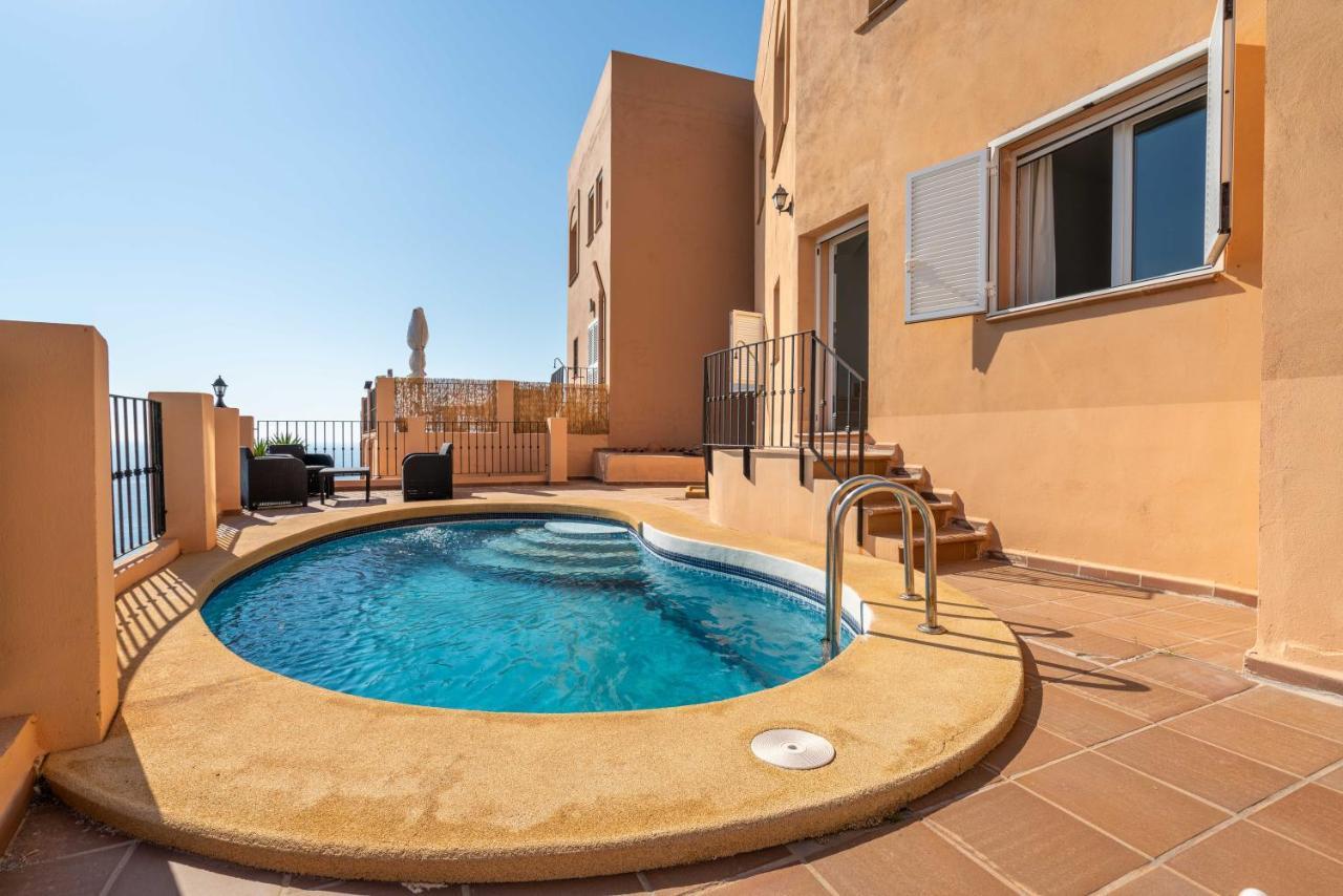 Chalet Con Vistas Al Mar Y Piscina Мохакар Экстерьер фото
