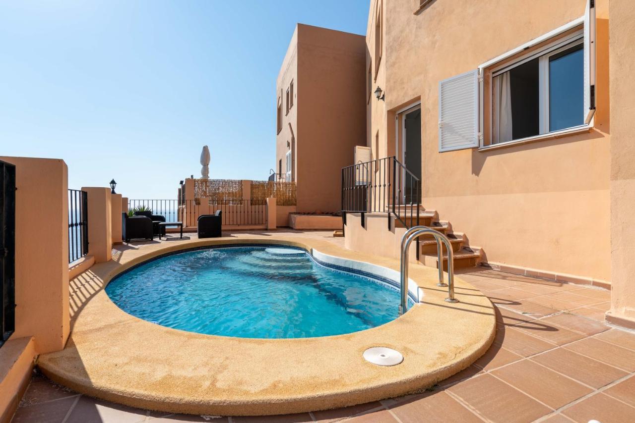 Chalet Con Vistas Al Mar Y Piscina Мохакар Экстерьер фото