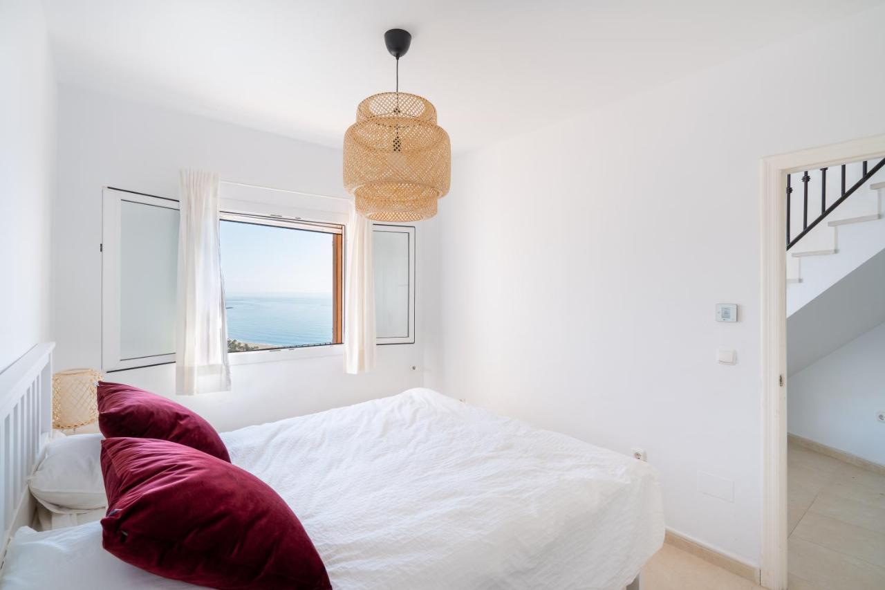 Chalet Con Vistas Al Mar Y Piscina Мохакар Экстерьер фото