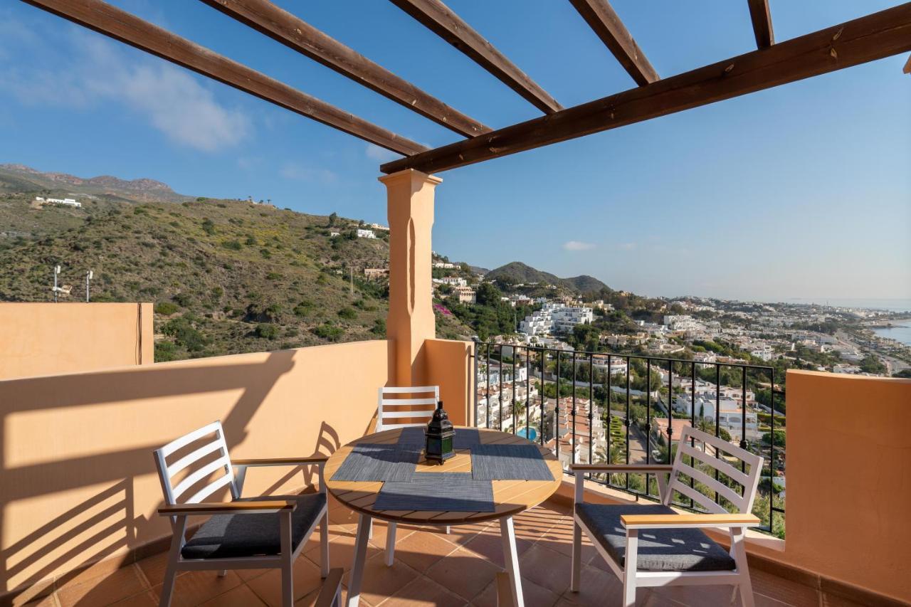 Chalet Con Vistas Al Mar Y Piscina Мохакар Экстерьер фото
