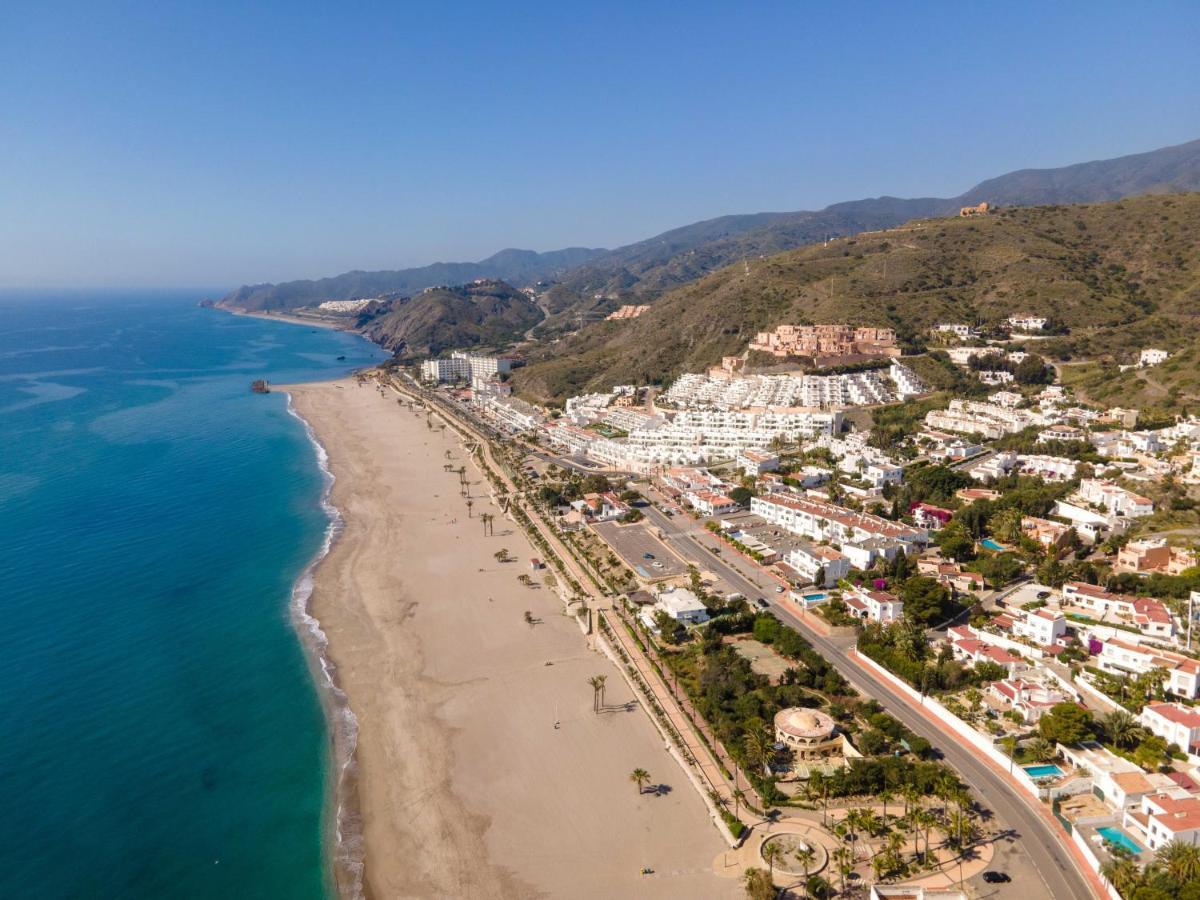 Chalet Con Vistas Al Mar Y Piscina Мохакар Экстерьер фото