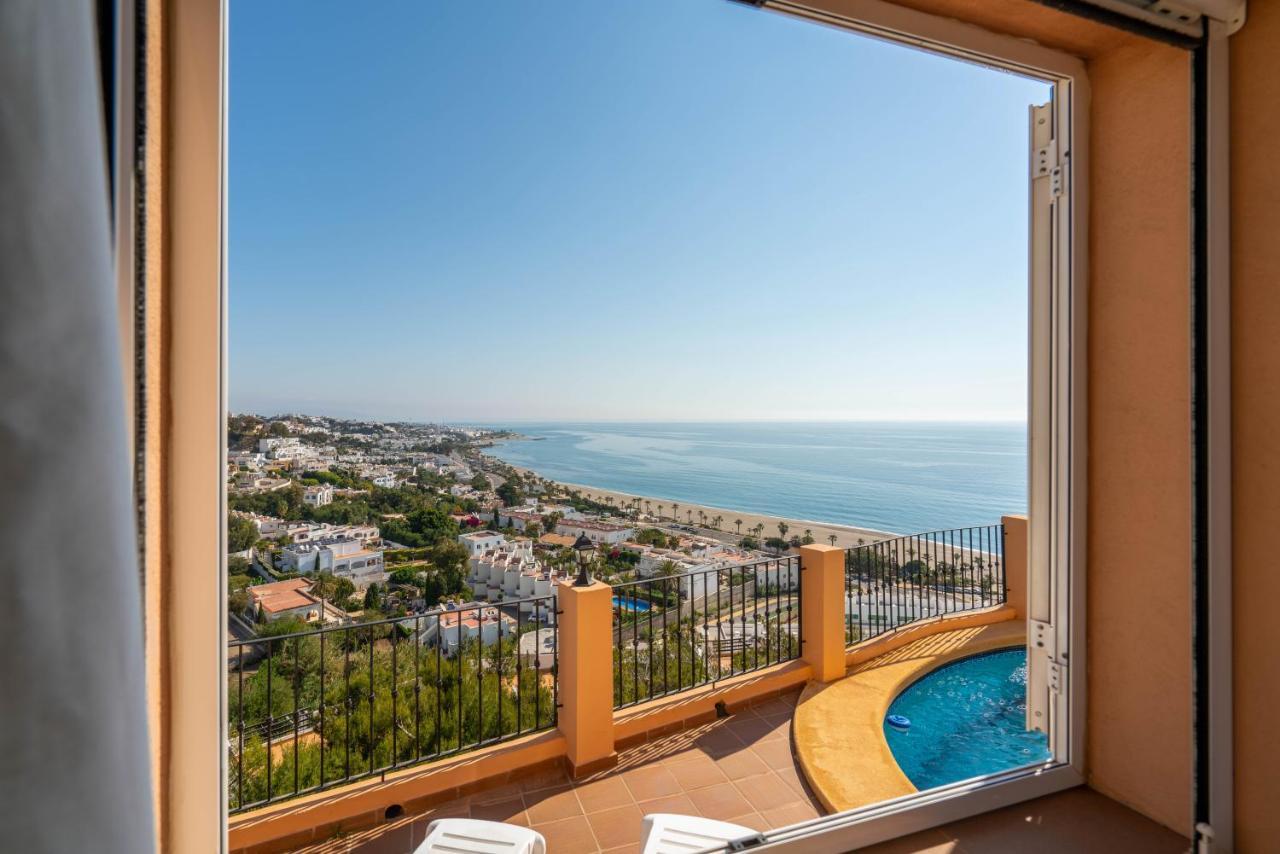 Chalet Con Vistas Al Mar Y Piscina Мохакар Экстерьер фото