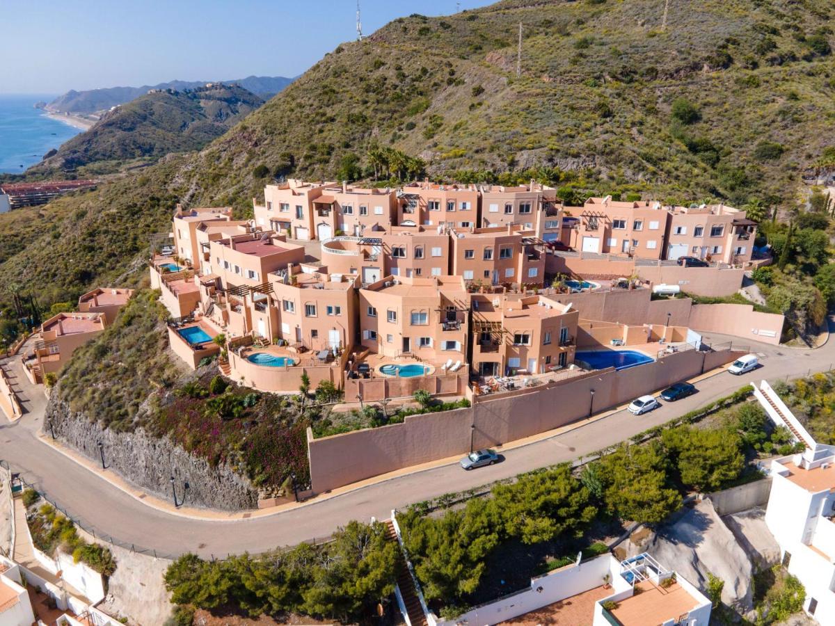 Chalet Con Vistas Al Mar Y Piscina Мохакар Экстерьер фото
